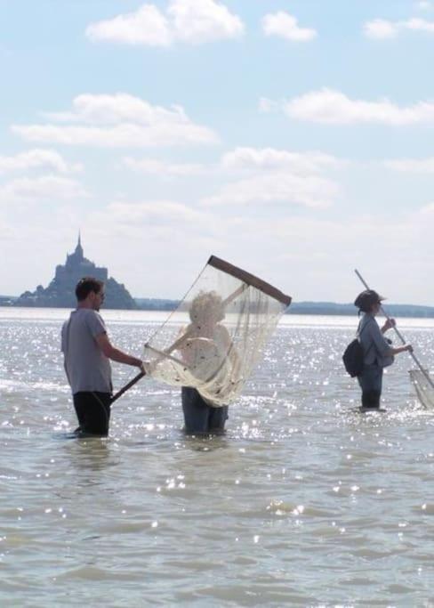 Entre Mont St Michel Et Merveille Vains Zewnętrze zdjęcie